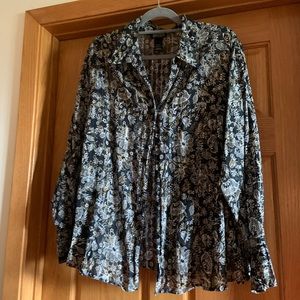 Lane Bryant Long Sleeved Blouse